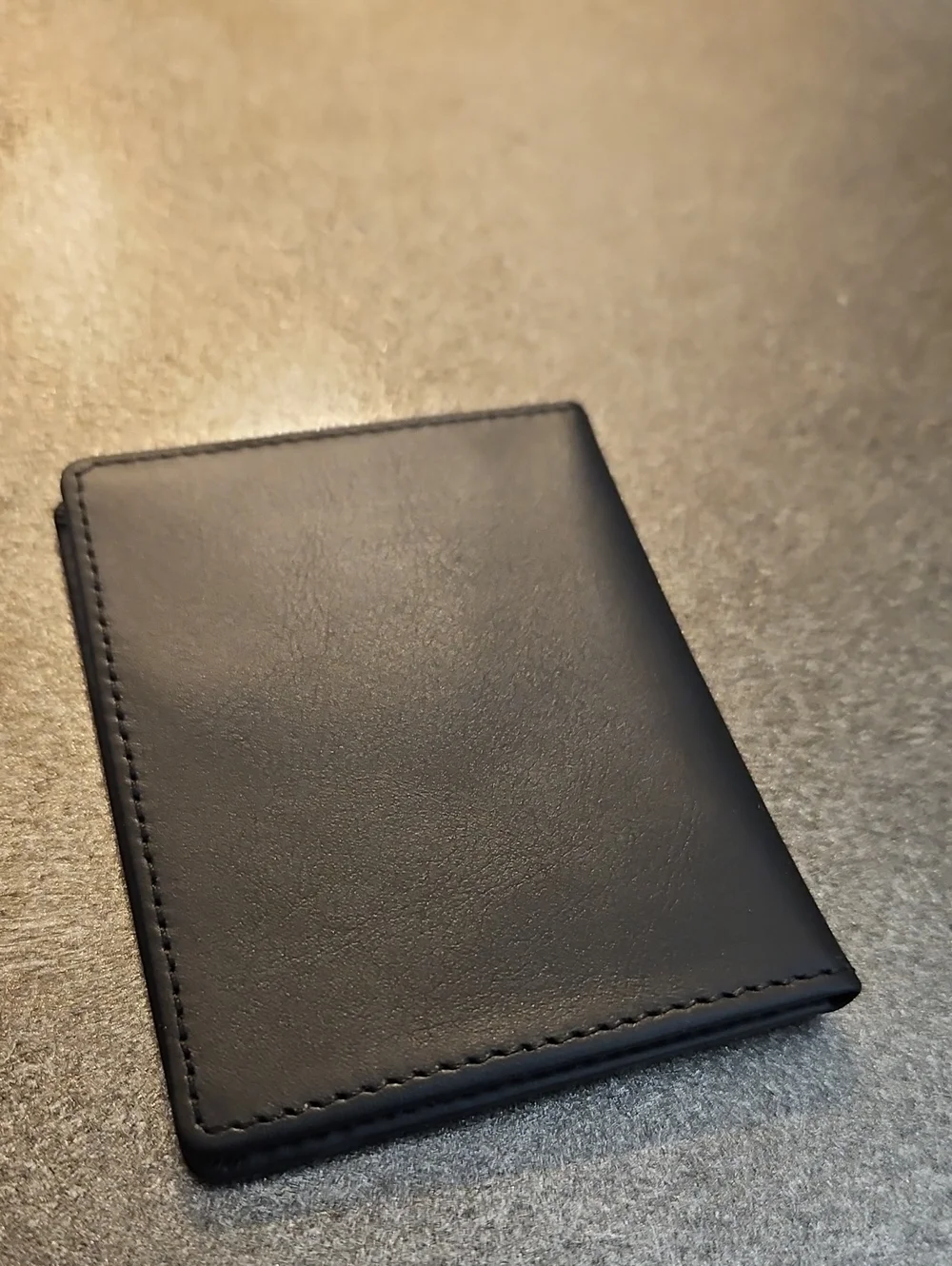 Polo Ralph Lauren Double ID Small Wallet Insert Black Leather